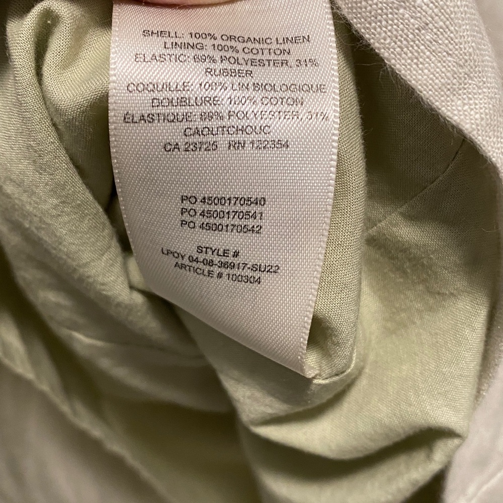 Aritzia Wilfred Fable Linen Dress EUC - Picture 8 of 8